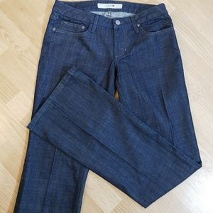 NWOT Joe's wide leg blue semi stretch jeans